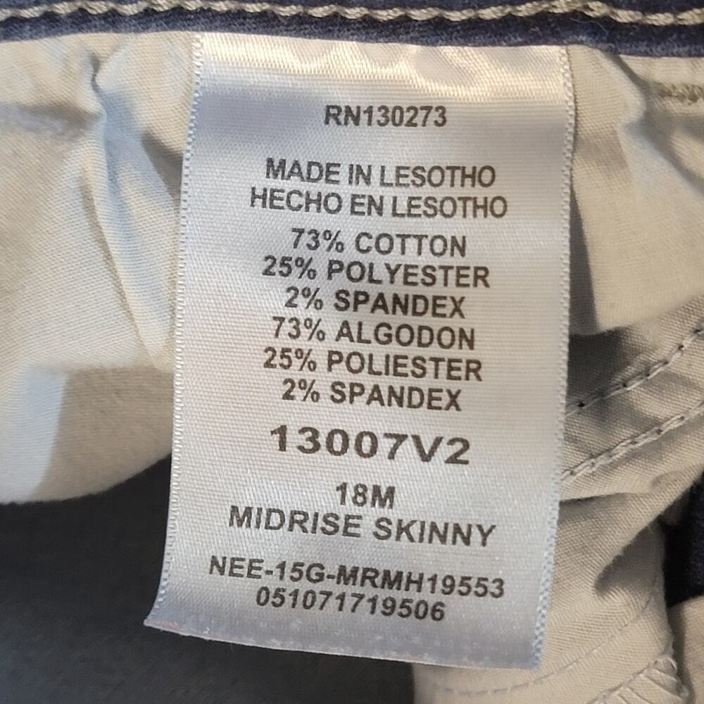 Lee Riders Midrise Skinny Jeans, Set of 2 pairs in size 18M - Picture 16 of 16